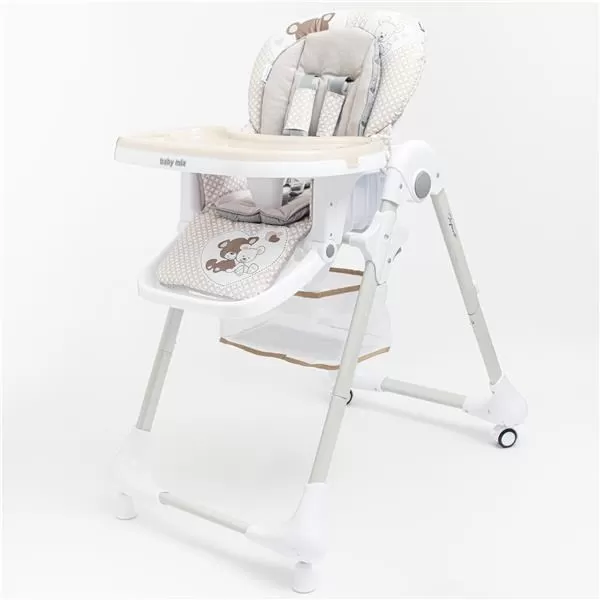 Bayo Jídelní židlička Baby Mix Infant latte (poškozený obal)