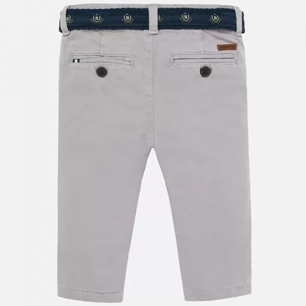 MAYORAL Kalhoty šedé ELEGANT - 18 měsíců