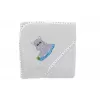 Fillikid Osuška s kapucí hippo grey 75x75 cm