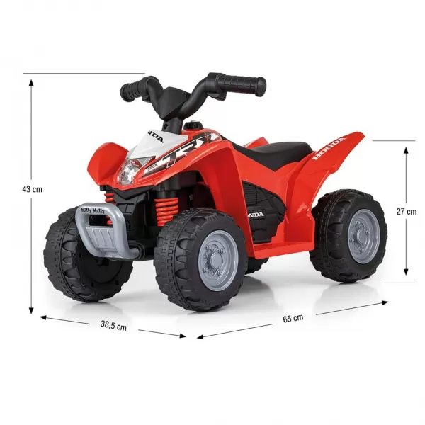 Milly Mally Elektrická čtyřkolka Honda ATV