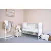 New Baby Dětská postýlka ELSA bílo-šedá