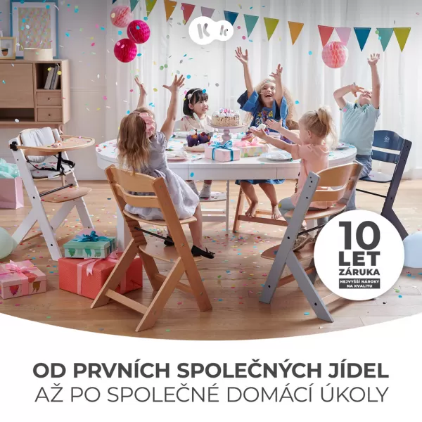 KINDERKRAFT Židlička jídelní Enock, Premium