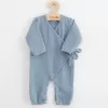 New Baby Kojenecký mušelínový overal blue