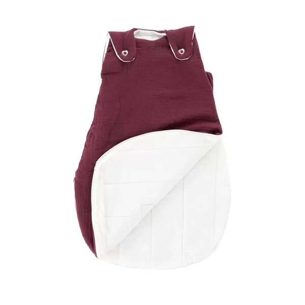 TRÄUMELAND Vnější spací pytel Liebmich Musselin Beerenrot 56/62