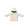 Little Dutch Kabátek oboustranný Stone Blue vel. 74