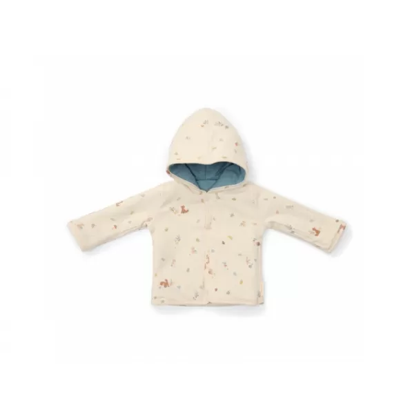 Little Dutch Kabátek oboustranný Stone Blue vel. 74