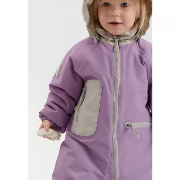 LEOKID Kombinéza Color Kit Purple Fin vel. 12 - 18 měsíců (vel. 80)