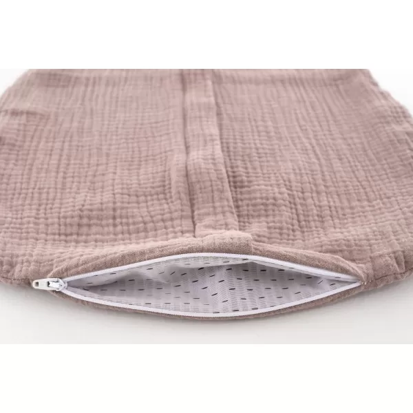 TRÄUMELAND Letní spací pytel Liebmich Musselin Kastanie 90