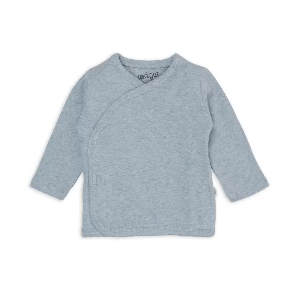 LODGER Zavinovací kabátek Melange Blue Fogg vel. 62