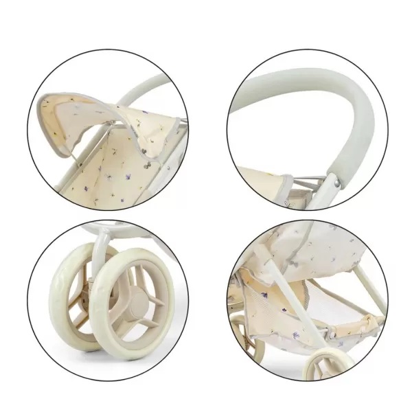 Milly Mally Dětský golfový kočárek pro panenky Susie Nature