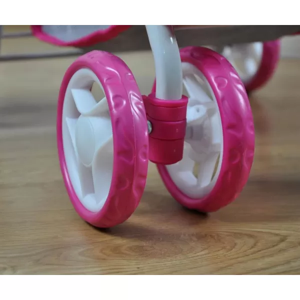 Milly Mally Dětský sportovní kočárek pro panenky Kate Prestige Pink