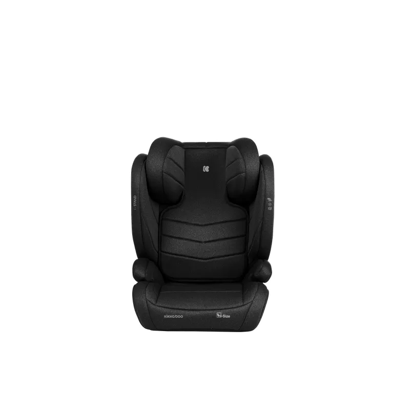 KikkaBoo Autosedačka 100-150 cm i-Stand i-SIZE Black