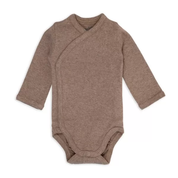 LODGER Body s dlouhým rukávem Melange Buffalo vel. 68