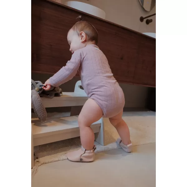 LODGER Kožené capáčky Powder 15 - 18 měsíců