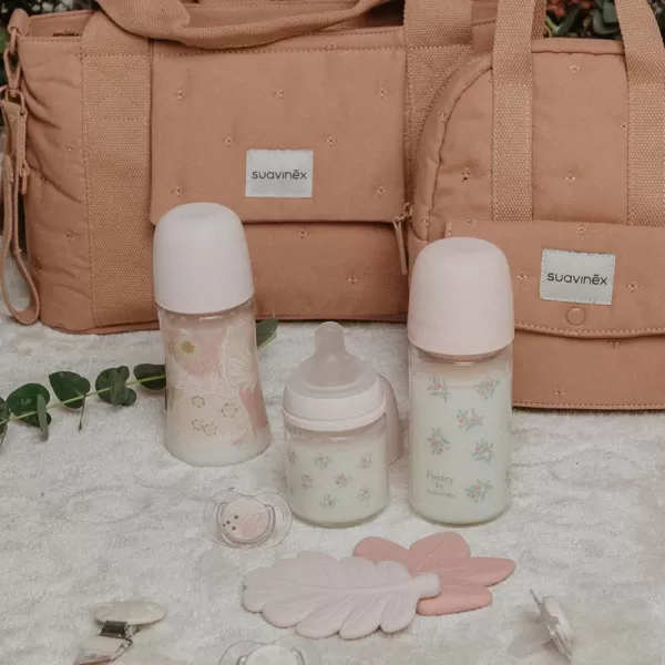 SUAVINEX Kojenecká láhev POETRY 360ml FYZIOL PRŮTOK L