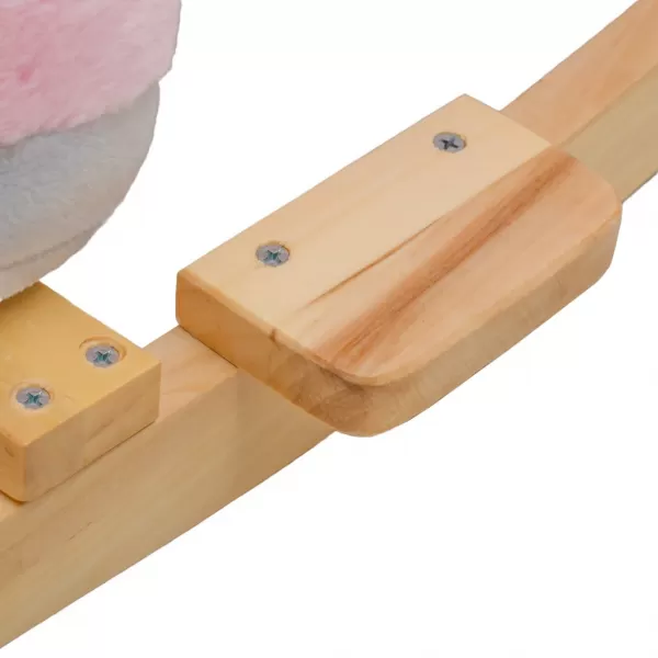 Baby Mix Houpací hračka s melodií Unicorn pink