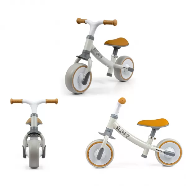 Milly Mally Dětské odrážedlo kolo Skippy white