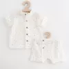 New Baby Kojenecká mušelínová košile s kraťasy Arthur