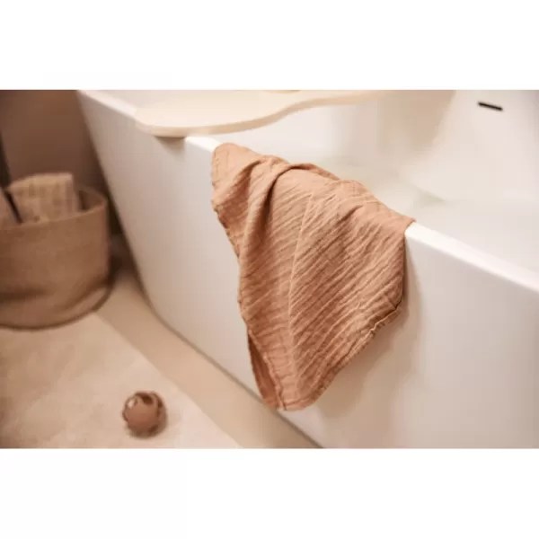 Jollein Pleny zavinovací 2ks 115x115 cm Biscuit / Ivory