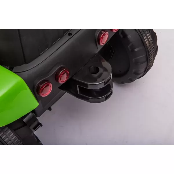 Baby Mix Elektrický traktor Erick s dálkovým ovladačem zelený