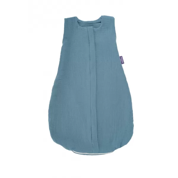 TRÄUMELAND Letní spací pytel Liebmich Musselin Jeansblau 90