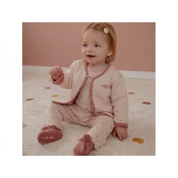 Little Dutch Kabátek oboustranný Pink Blush vel. 68