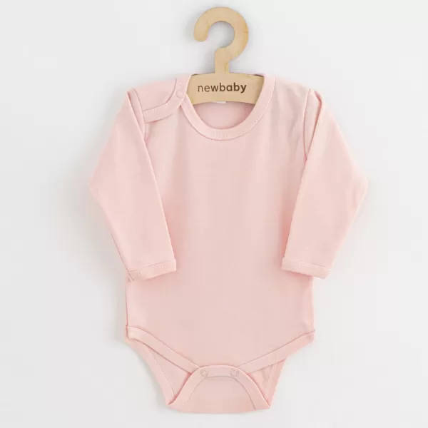New Baby Kojenecké body Classic II světle růžové
