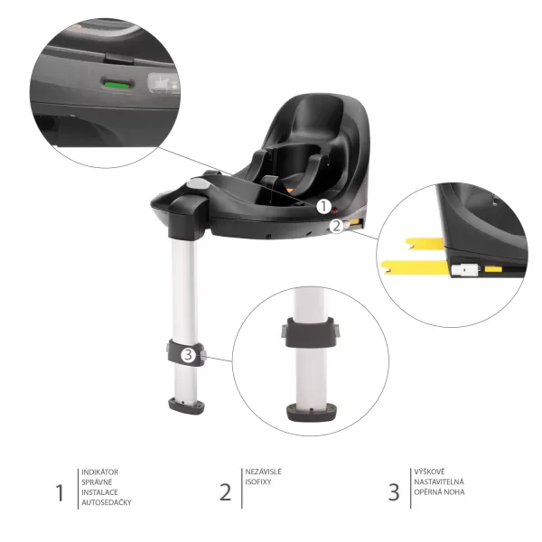 Zopa Autosedačka XM Plus i-Size bundle