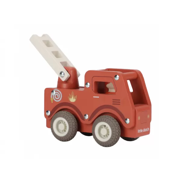 Little Dutch Hasičské auto dřevěné