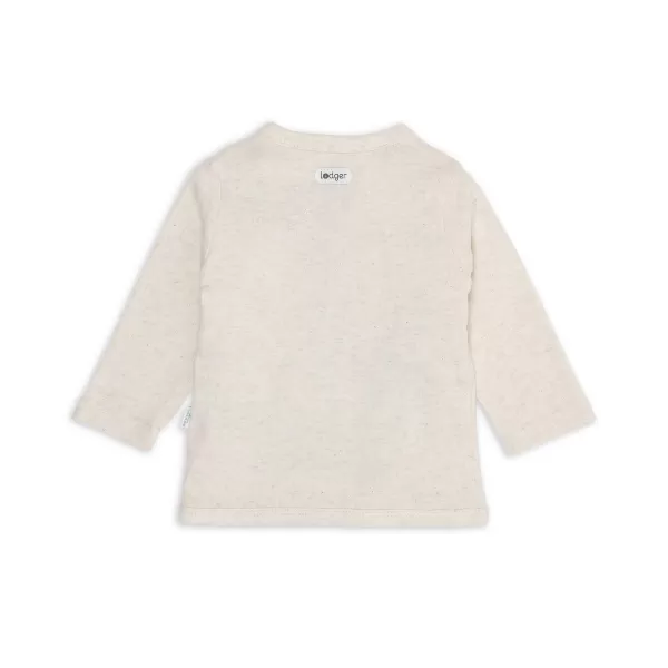 LODGER Zavinovací kabátek Melange Birch vel. 68