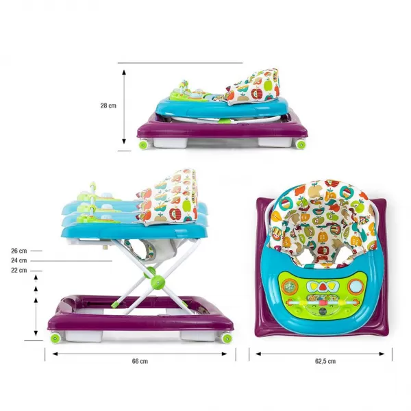 Milly Mally Dětské chodítko Patrol Apple (poškozený obal)