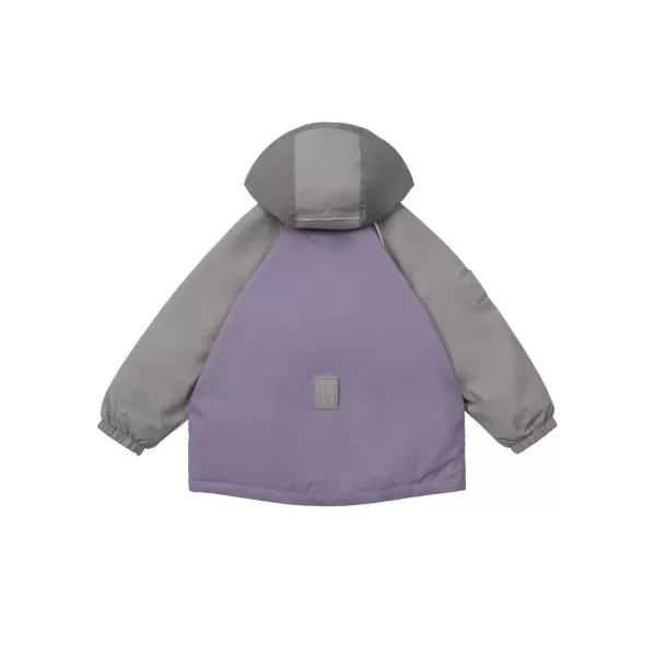 LEOKID Bunda Lilac Gray vel. 12 - 18 měsíců (vel. 80)