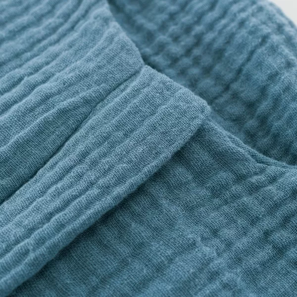 TRÄUMELAND Letní spací pytel Liebmich Musselin Jeansblau 90