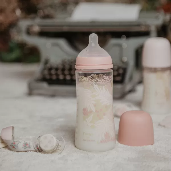 SUAVINEX Kojenecká láhev POETRY 360ml FYZIOL PRŮTOK L