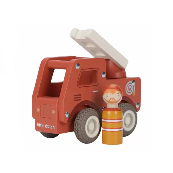 Little Dutch Hasičské auto dřevěné