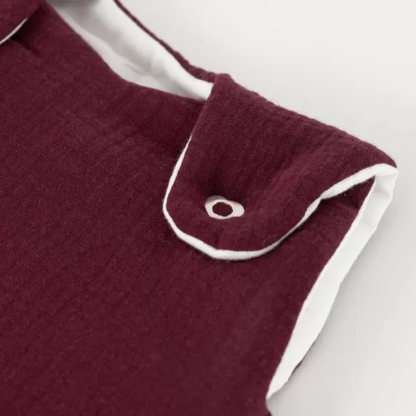 TRÄUMELAND Vnější spací pytel Liebmich Musselin Beerenrot 56/62