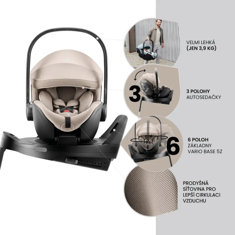 Römer Autosedačka Baby-Safe Pro Vario Base 5Z Bundle Style