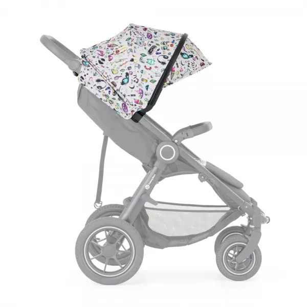 PETITE&MARS Stříška ke kočárku Street2 Limited 100 Tattoo