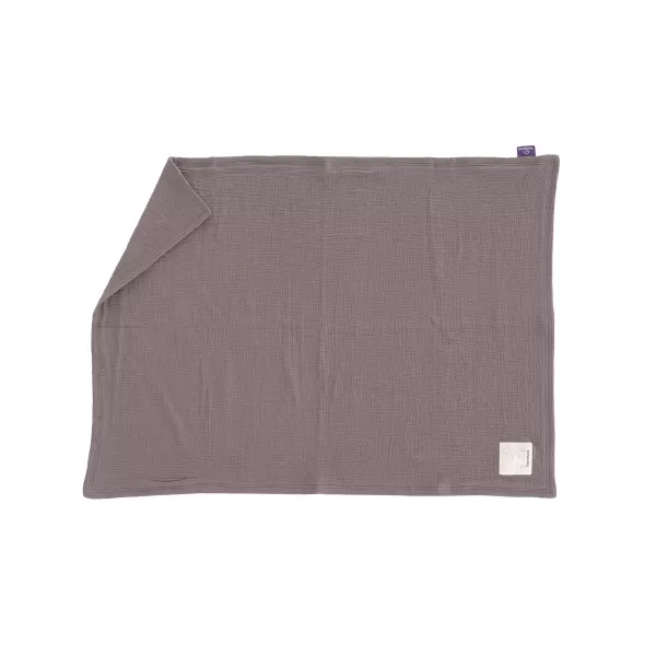 TRÄUMELAND Mušelínová deka 100 x 75 cm Schokopflaume