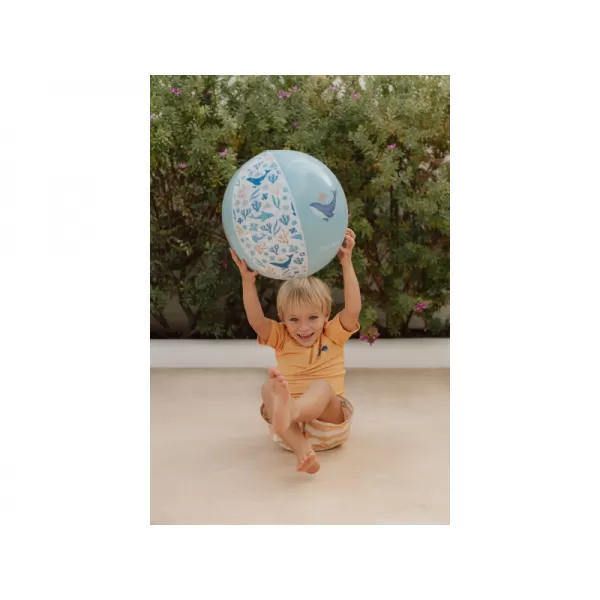 Little Dutch Nafukovací míč Ocean Dreams Blue