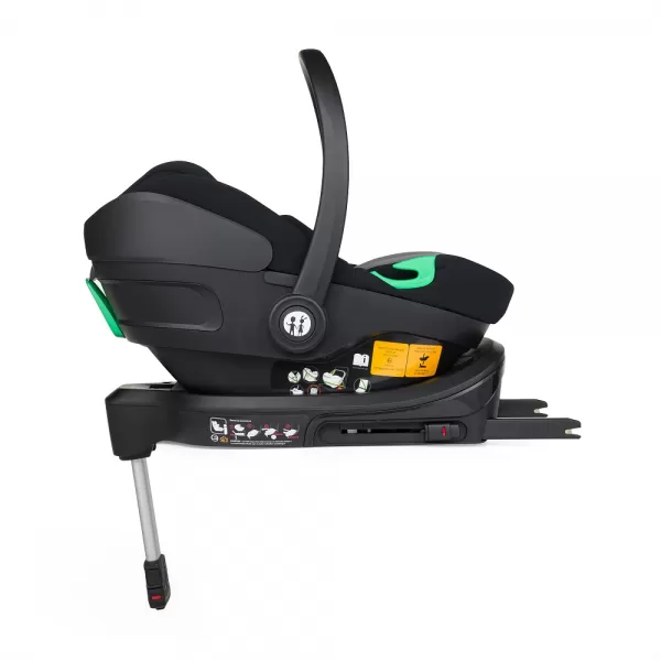 PETITE&MARS Kočárek kombinovaný ICON 2v1 LITE AIR + Core Pro i-Size Black Grey + Báze