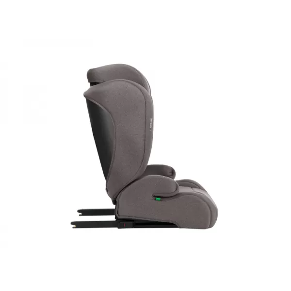 KikkaBoo Autosedačka 100-150 cm i-Stand i-SIZE Brown