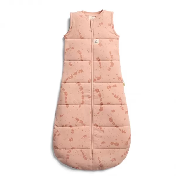 ERGOPOUCH Vak na spaní organická bavlna Jersey Elephant Parade 3-12 m, 6-10 kg, 2,5 tog