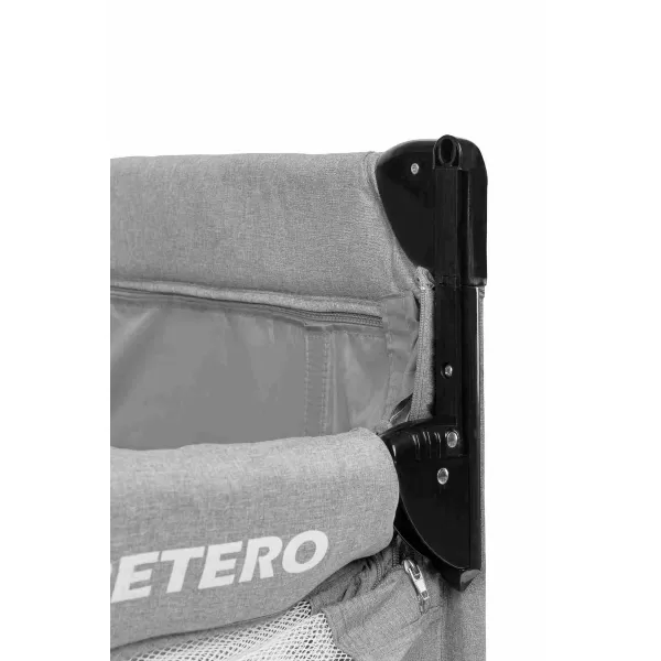 Caretero Cestovní postýlka Esti grey