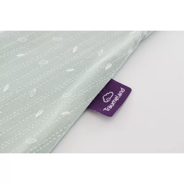 TRÄUMELAND Spací pytel GOTS Liebmich Blätter mint 70
