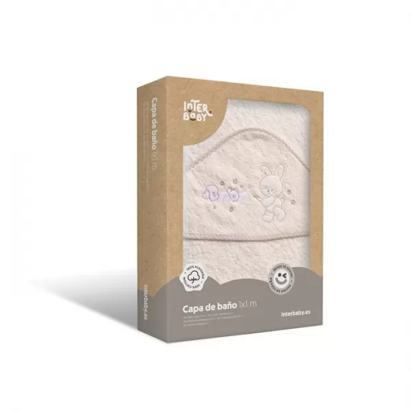 INTERBABY Osuška froté KRÁLÍČEK BEBE
