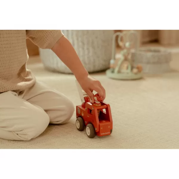 Little Dutch Hasičské auto dřevěné