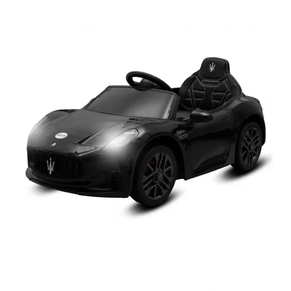 Baby Mix Elektrické autíčko Maserati GranTurismo černé