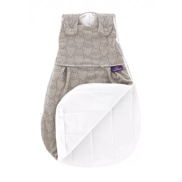 TRÄUMELAND Vnější spací pytel Liebmich Kuschelhase Grün 50/56