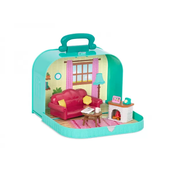 Li‘l Woodzeez Sada v kufříku Obývací pokoj